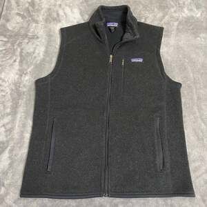 Patagonia Common Threads Collaboration Jacket Vest Blaçk Mens Small